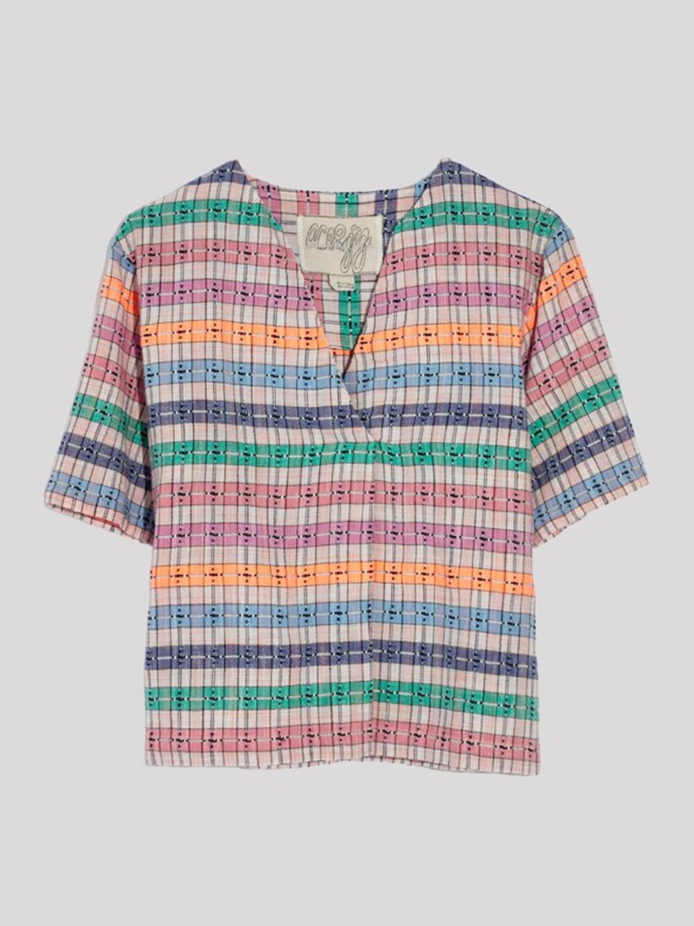Ace&Jig Striped Quinn Top